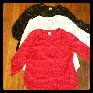 Bundle of 3 Tops
